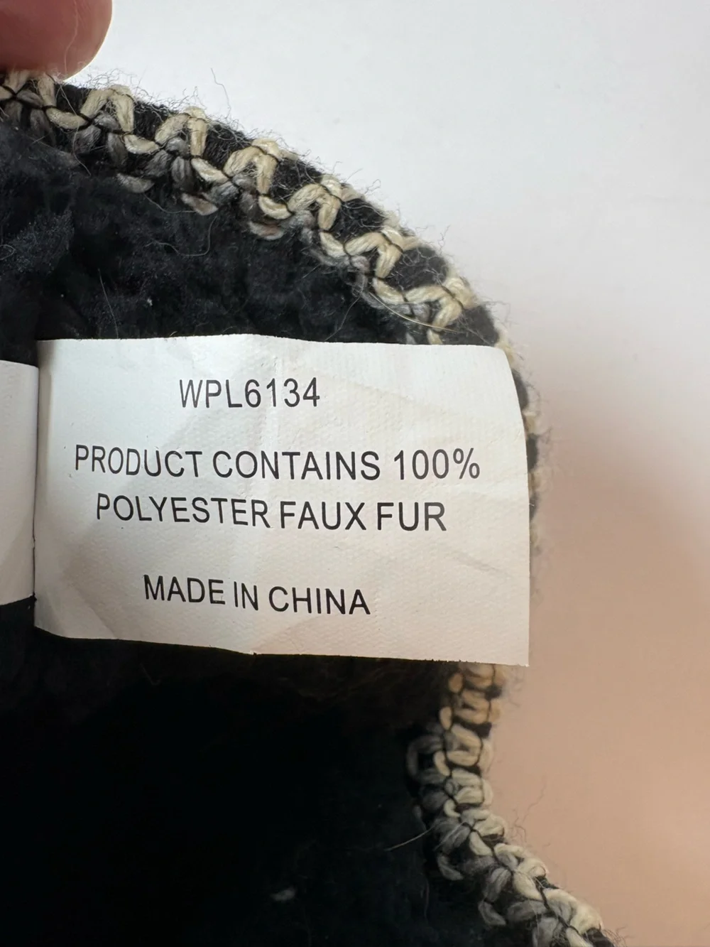 Muk Luks Black Faux Suede Booties Knit Trim Size 6